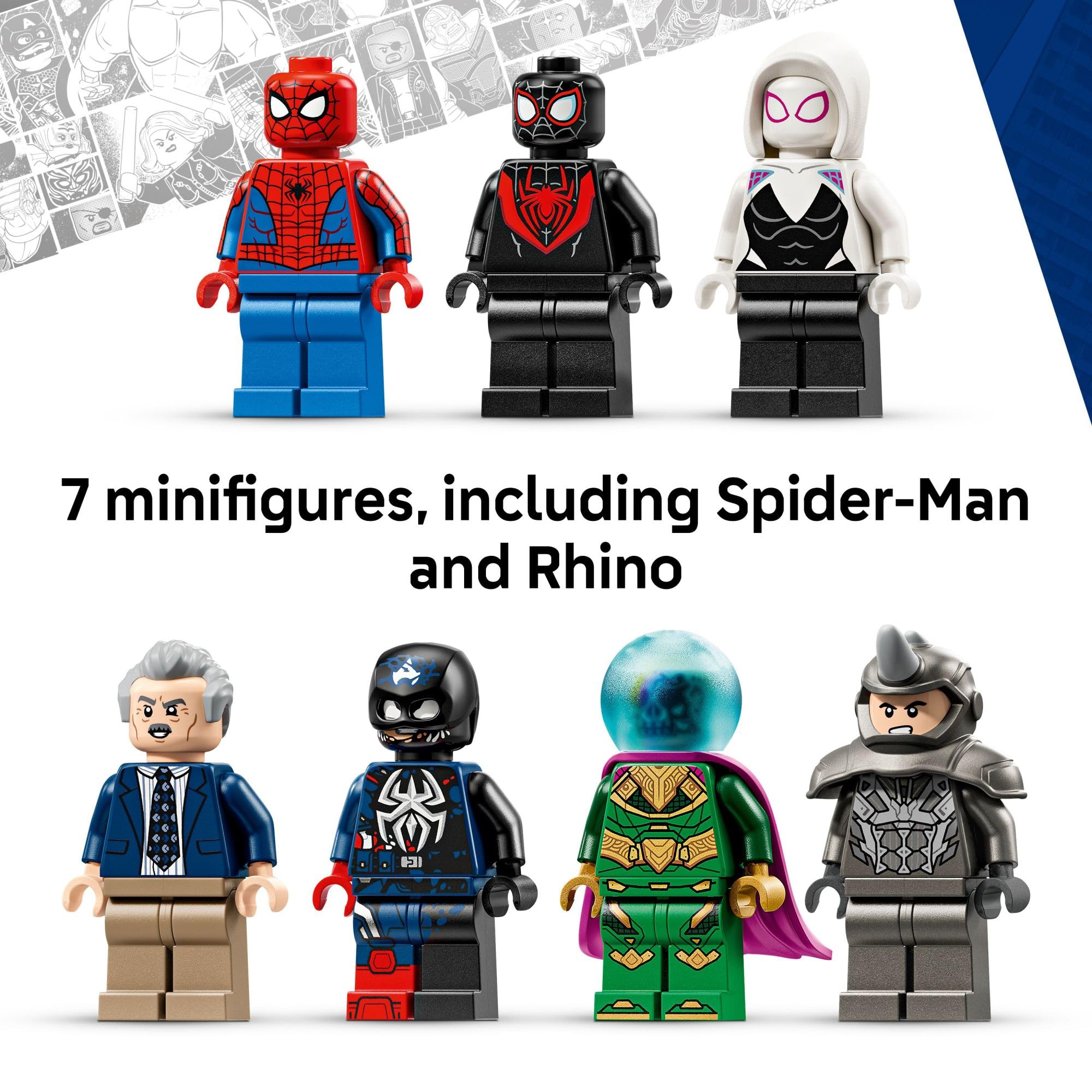 LEGO Marvel Homem-Aranha vs. Mysterio: O Clarim Diário 76342 (781